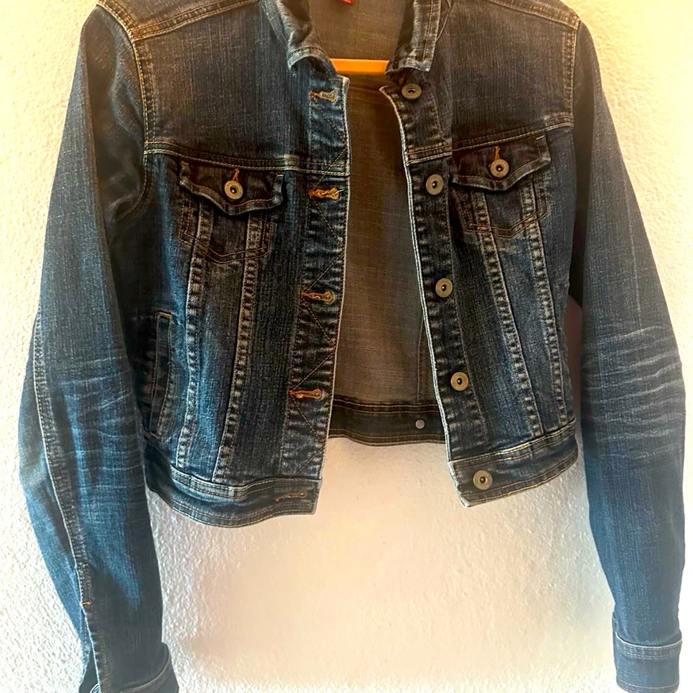 Arizona cropped denim jacket